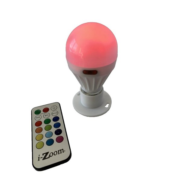 Colour Changing Light Bulb With Remote IZoom LED Light Hang And Grab - Picture 5 of 16